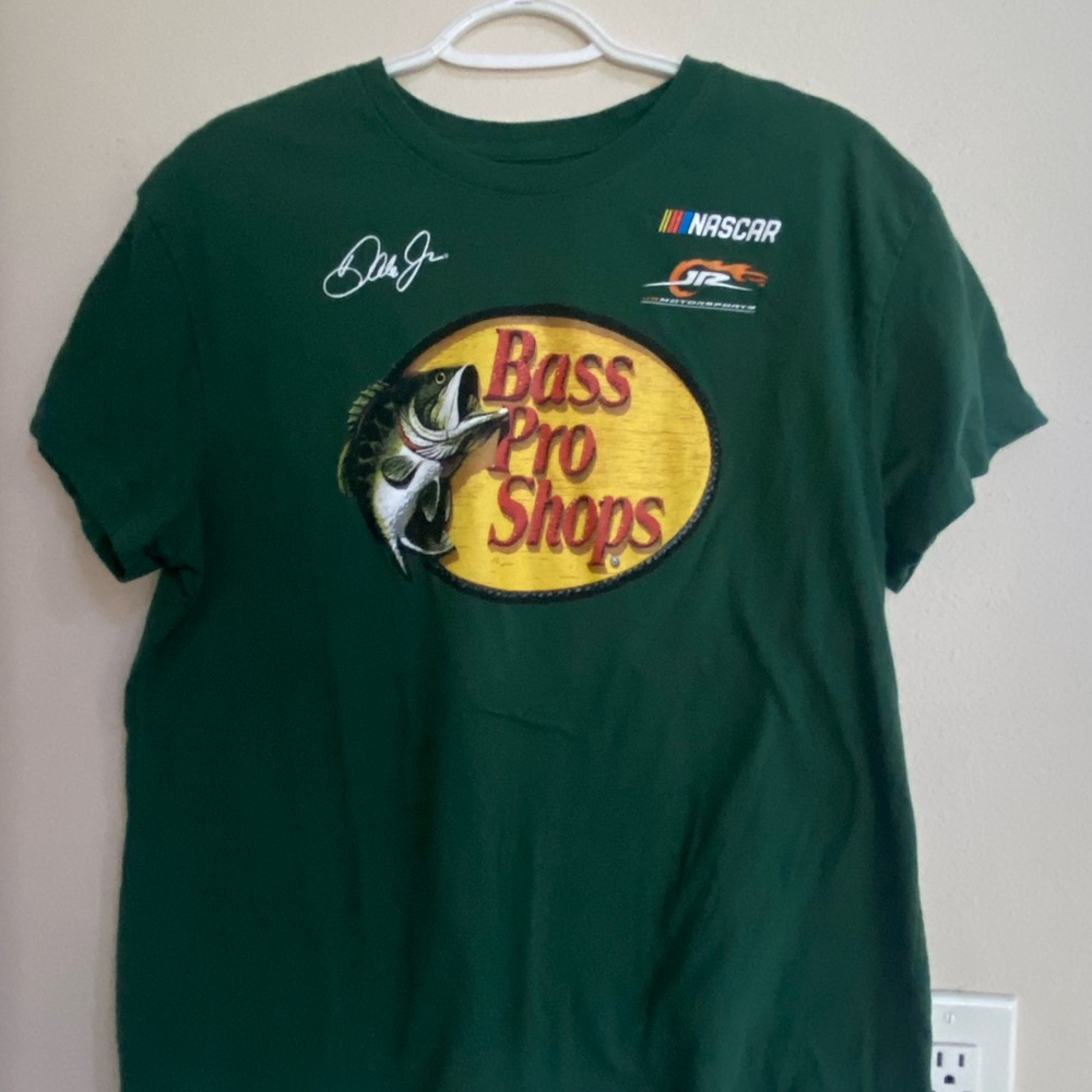 Nascar Bass Pro Shops Green Graphic Tee